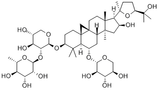 CAS 登录号：101843-83-8， 绵毛黄芪甙Xv
