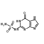 CAS 登录号：101910-09-2， N-(6-氧代-6,7-二氢-1H-嘌呤-2-基)硫二酰胺