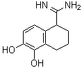 CAS#: 102035-03-0， 5,6-Dihydroxy-1,2,3,4-Tetrahydro-1-Naphthalenecarboximidamide