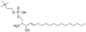 CAS#: 10216-23-6， 2-[[(E,2R,3S)-2-Amino-3-Hydroxyoctadec-4-Enoxy]-Hydroxyphosphoryl]Oxyethyl-Trimethylazanium Chloride