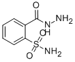 structure of CAS# 102169-52-8, 2-Hydrazinocarbonyl-Benzenesulfonamide;2-Carbazoylbenzenesulfonamide;2-(Aminocarbamoyl)Benzenesulfonamide;Zinc03372954