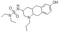 CAS#: 102189-05-9， 3-(diethylsulfamoylamino)-7-hydroxy-1-propyl-3,4,4a,5,10,10a-hexahydro-2H-benzo[g]quinoline