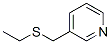 CAS#: 102206-63-3， 3-(Ethylsulfanylmethyl)Pyridine