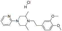 CAS#: 102233-05-6， 1-[2-(3,4-Dimethoxyphenyl)Ethyl]-2,6-Dimethyl-4-Pyridin-2-Yl-Piperazine Hydrochloride