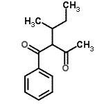 CAS 登录号：10225-40-8， 2-仲-丁基-1-苯基-1,3-丁烷二酮