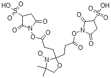 CAS#: 102260-45-7， Bis(Sulfo-N-Succinimidyl)Doxyl-2-Spiro-4'-Pimelate