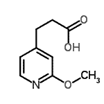 CAS#: 102336-07-2， 3-(2-Methoxy-4-Pyridinyl)Propanoic Acid