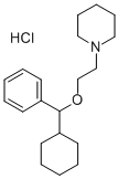 CAS#: 102370-70-7， 1-(2-((alpha-Cyclohexylbenzyl)Oxy)Ethyl)Piperidine Hydrochloride