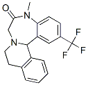 CAS#: 10243-44-4， 5-Methyl-6,7,9,10-Tetrahydro-2-Trifluoromethyl-5H-Isoquino(2,1-d)(1,4)Benzodiazepin-6-One