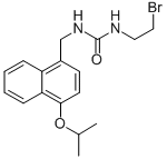 CAS#: 102434-27-5， 1-(2-Bromoethyl)-3-(4-Isopropoxy-1-Naphthalenemethyl)Urea