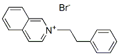 structure of CAS# 10249-13-5, 2-Phenethylisoquinolin-2-Ium Bromide;2-Phenethylisoquinolinium Bromide;Isoquinolinium, 2-(2-Phenylethyl)-, Bromide