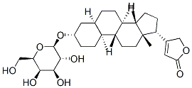 CAS#: 102492-19-3， 4-[(3S,5R,8R,9S,10S,13R,14S,17S)-10,13-Dimethyl-3-[(2R,3R,4S,5R,6R)-3,4,5-Trihydroxy-6-(Hydroxymethyl)Oxan-2-Yl]Oxy-2,3,4,5,6,7,8,9,11,12,14,15,16,17-Tetradecahydro-1H-Cyclopenta[a]Phenanthren-17-Yl]-5H-Furan-2-One