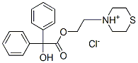CAS#: 102516-84-7， 2-(1-Thia-4-Azoniacyclohex-4-Yl)Ethyl 2-Hydroxy-2,2-Diphenyl-Acetate Chloride
