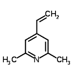 CAS#: 102547-79-5， 2,6-Dimethyl-4-Vinylpyridine