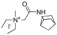 CAS#: 102571-19-7， [2-(6-Bicyclo[2.2.1]Heptanylamino)-2-Oxoethyl]-Diethyl-Methylazanium Iodide