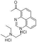 CAS#: 102586-16-3， 1-[1-(2-Diethylaminoethyl)Perimidin-4-Yl]Ethanone Dihydrochloride