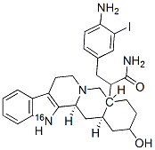 CAS#: 102606-26-8， 17-Hydroxy-20-Yohimban-16-(N-4-Amino-3-Iodophenethyl)Carboxamide