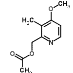 CAS#: 102625-98-9， (4-Methoxy-3-Methyl-2-Pyridinyl)Methyl Acetate