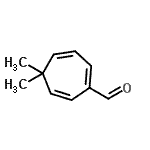 CAS#: 102654-21-7， 5,5-Dimethyl-1,3,6-Cycloheptatriene-1-Carbaldehyde