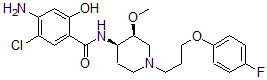CAS#: 102671-04-5， 4-Amino-5-Chloro-N-[(3S,4R)-1-[3-(4-Fluorophenoxy)Propyl]-3-Methoxypiperidin-4-Yl]-2-Hydroxybenzamide