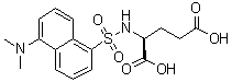 CAS#: 102783-69-7， N-{[5-(Dimethylamino)-1-Naphthyl]Sulfonyl}-L-Glutamic Acid