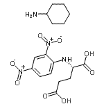 CAS#: 102783-75-5， N-(2,4-Dinitrophenyl)-L-Glutamic Acid - Cyclohexanamine (1:1)