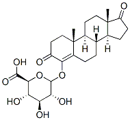 CAS#: 102848-54-4， (2S,3S,4S,5R,6S)-6-[[(10R,13S)-10,13-Dimethyl-3,17-Dioxo-2,6,7,8,9,11,12,14,15,16-Decahydro-1H-Cyclopenta[a]Phenanthren-4-Yl]Oxy]-3,4,5-Trihydroxyoxane-2-Carboxylic Acid