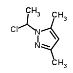 CAS#: 102864-89-1， 1-(1-Chloroethyl)-3,5-Dimethyl-1H-Pyrazole