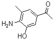 CAS#: 102879-40-3， 4'-Amino-3'-Hydroxy-5'-Methyl-Acetophenone