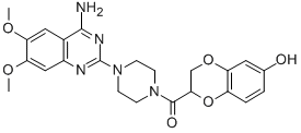 CAS#: 102932-29-6， [4-(4-Amino-6,7-Dimethoxyquinazolin-2-Yl)Piperazin-1-Yl]-(7-Hydroxy-2,3-Dihydro-1,4-Benzodioxin-2-Yl)Methanone