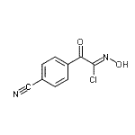 CAS#: 102941-53-7， (1Z)-2-(4-Cyanophenyl)-N-Hydroxy-2-Oxoethanimidoyl Chloride
