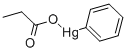 structure of CAS# 103-27-5, Phenyl-Propanoyloxymercury;Phenyl-Propanoyloxy-Mercury;1-Oxopropoxy-Phenylmercury;Phenyl-Propionyloxy-Mercury