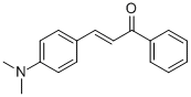 structure of CAS# 1030-27-9, 3-[4-(Dimethylamino)Phenyl]-1-Phenyl-2-Propen-1-One;3-(4-Dimethylaminophenyl)-1-Phenylprop-2-En-1-One;3-(4-Dimethylaminophenyl)-1-Phenyl-Prop-2-En-1-One;(E)-3-(4-Dimethylaminophenyl)-1-Phenyl-Prop-2-En-1-One