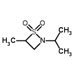 CAS#: 103021-07-4， 2-Isopropyl-4-Methyl-1,2-Thiazetidine 1,1-Dioxide