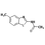 CAS#: 103037-96-3， N-(5-Methyl-1,3-Benzothiazol-2-Yl)Acetamide