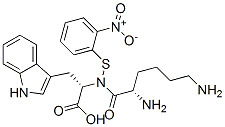 CAS#: 103088-69-3， (2S)-2-[[(2S)-2,6-Diaminohexanoyl]Amino]-3-[2-(2-Nitrophenyl)Sulfanyl-1H-Indol-3-Yl]Propanoic Acid