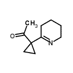 CAS#: 103143-07-3， 1-[1-(3,4,5,6-Tetrahydro-2-Pyridinyl)Cyclopropyl]Ethanone
