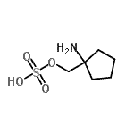 CAS#: 10316-99-1， (1-Aminocyclopentyl)Methyl Hydrogen Sulfate