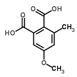 CAS#: 103203-38-9， 5-Methoxy-3-Methylphthalic Acid