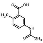 CAS#: 103204-70-2， 5-Acetamido-2-Methylbenzoic Acid