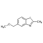CAS#: 103205-18-1， 5-(Methoxymethyl)-2-Methyl-1,3-Benzothiazole