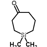 CAS#: 10325-26-5， 1,1-dimethyl-Silacycloheptan-4-one