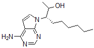 CAS#: 103298-51-7， (3S)-3-(4-Aminopyrrolo[2,3-d]Pyrimidin-7-Yl)Nonan-2-Ol