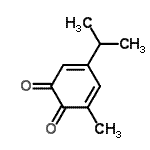 CAS#: 103324-10-3， 5-Isopropyl-3-Methyl-1,2-Benzoquinone