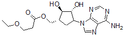 CAS#: 103353-83-9， [(1R,2R,3R)-4-(6-Aminopurin-9-Yl)-2,3-Dihydroxycyclopentyl]Methyl 3-Ethoxypropanoate