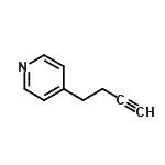 CAS 登录号：103440-64-8， 4-丁-3-炔基吡啶