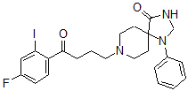 CAS#: 103445-60-9， 8-[4-(4-Fluoro-2-Iodophenyl)-4-Oxobutyl]-1-Phenyl-1,3,8-Triazaspiro[4.5]Decan-4-One