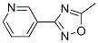 CAS#: 10350-69-3， 3-(5-Methyl-1,2,4-Oxadiazol-3-Yl)Pyridine