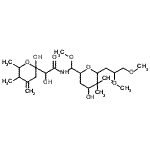 CAS#: 10352-73-5， N-{[6-(2,3-Dimethoxypropyl)-4-Hydroxy-5,5-Dimethyltetrahydro-2H-Pyran-2-Yl](Methoxy)Methyl}-2-Hydroxy-2-(2-Hydroxy-5,6-Dimethyl-4-Methylenetetrahydro-2H-Pyran-2-Yl)Acetamide