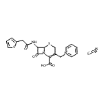 CAS#: 10353-05-6， 1-({2-Carboxy-8-Oxo-7-[(2-Thienylacetyl)Amino]-5-Thia-1-Azabicyclo[4.2.0]Oct-2-En-3-Yl}Methyl)Pyridinium Thiocyanate